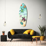 Caretta Caretta Glass Wall Art
