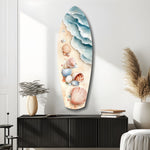 Shoreline Treasures Glass Wall Art