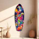 Tropical Symphony Glass Wall Art