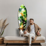 Tropical Forest Glass Wall Art