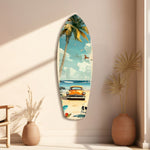 Timeless by the Sea V4 Glass Wall Art