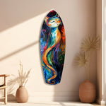 Cat Glass Wall Art