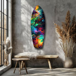 Kinetic Cosmos Glass Wall Art