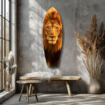Mr Lion Glass Wall Art