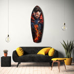 Superhero Glass Wall Art