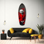 Wild-Haired Genius Mood V2 Glass Wall Art