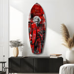 Are You Sure Glass Wall Art