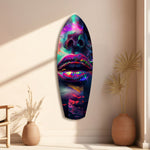 Colorful Lips V1 Glass Wall Art