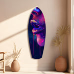 Colorful Lips V8 Glass Wall Art