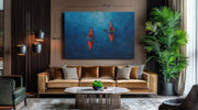 Stilte van de Zee Canvas Schilderij