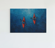 Stilte van de Zee Canvas Schilderij