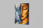 Vrouwelijke harmonie Canvas Schilderij