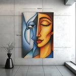Vrouwelijke harmonie Canvas Schilderij
