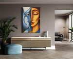 Vrouwelijke harmonie Canvas Schilderij