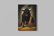 Sterke Stier Canvas Schilderij