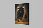 Sterke Stier Canvas Schilderij