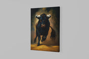 Sterke Stier Canvas Schilderij