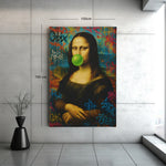 Mona Lisa Street Art Canvas Schilderij