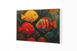 Kleurrijke Vissen Moderne Canvas Schilderij