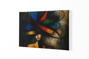 De Mystieke Vrouw Canvas Schilderij