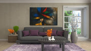 De Mystieke Vrouw Canvas Schilderij