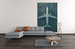 Vliegtuig Canvas Schilderij