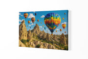 Luchtballonnen Cappadocië Canvas Schilderij