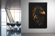 Gouden Adelaar Canvas Schilderij