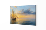 Zeilschip op Zee Canvas Schilderij