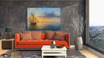Zeilschip op Zee Canvas Schilderij