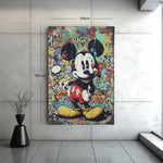 Urban Art Cartoon Karakter Canvas Schilderij