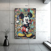 Urban Art Cartoon Karakter Canvas Schilderij