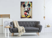 Pop Art Karakter Canvas Schilderij