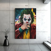 Dark Urban Character Canvas Schilderij