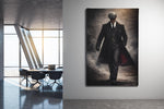 Mafia Art Donkere Elegantie Canvas Schilderij