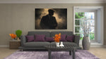 Vintage Gangster Canvas Schilderij