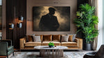 Vintage Gangster Canvas Schilderij