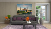Istanbul Hagia Sophia Canvas Schilderij