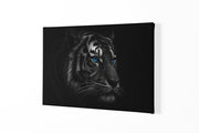Tijger met Blauwe Ogen Canvas Schilderij