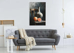 Vaas en Fruit Canvas Schilderij