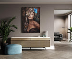 Fantasie Vrouw Canvas Schilderij