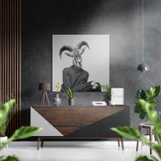 Geitenhoofd – Dibond Schilderij