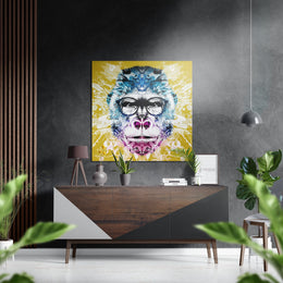 Aap – Dibond Schilderij