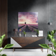 Tulpenveld – Dibond Schilderij