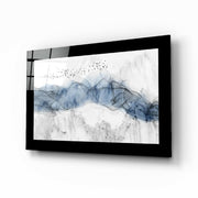Blauwe Nevel – Glasschilderij