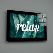 Relax – Glasschilderij