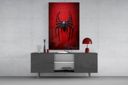 Spider Web Glass Wall Art