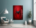 Spider Web Glass Wall Art