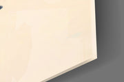 Elegant Floral Bouquet Glass Wall Art