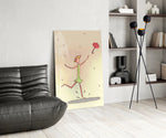 Rainy Day Dancer Glass Wall Art